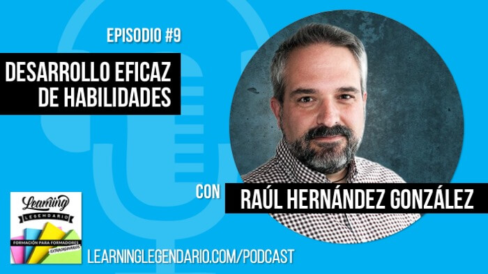portada podcast episodio 9 con Raúl Hernández González