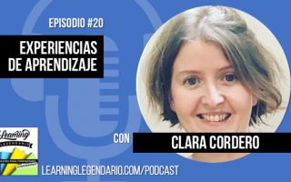 podcast entrevista a Clara Cordero de agorabierta sobre como crear experiencias de aprendizaje